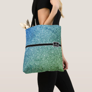 Miss America USA Pageant Tiara Glitter Tote Bag