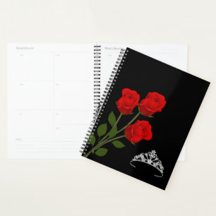 Miss America USA Rodeo Crown & Red Roses Planner