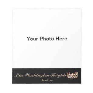 Miss America USA style Pageant Photo Autograph Pad
