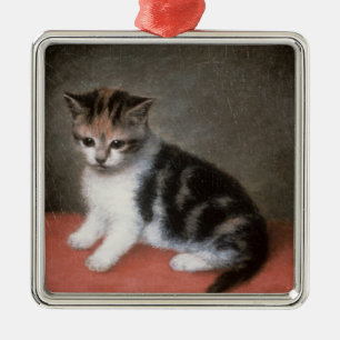 Miss Ann White's Kitten, 1790 Metal Tree Decoration
