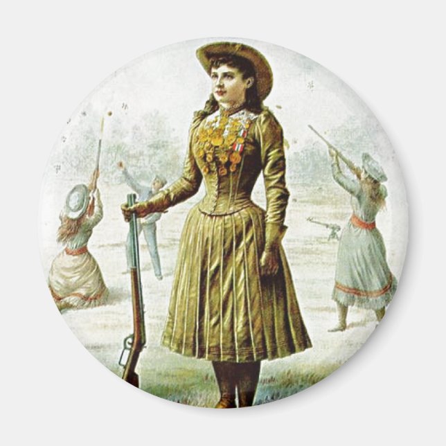 Miss Annie Oakley Magnet (Front)