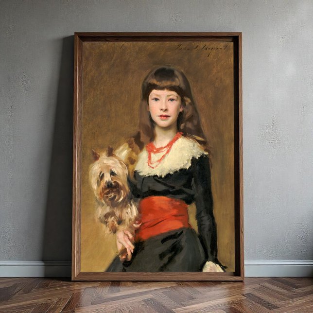 Miss Beatrice Townsend by John Singer Sargent Poster (Creator Uploaded)