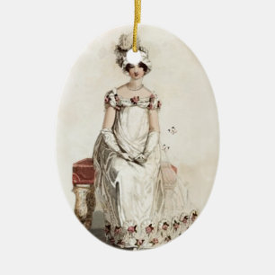 “Miss Bennet” Ceramic Tree Decoration