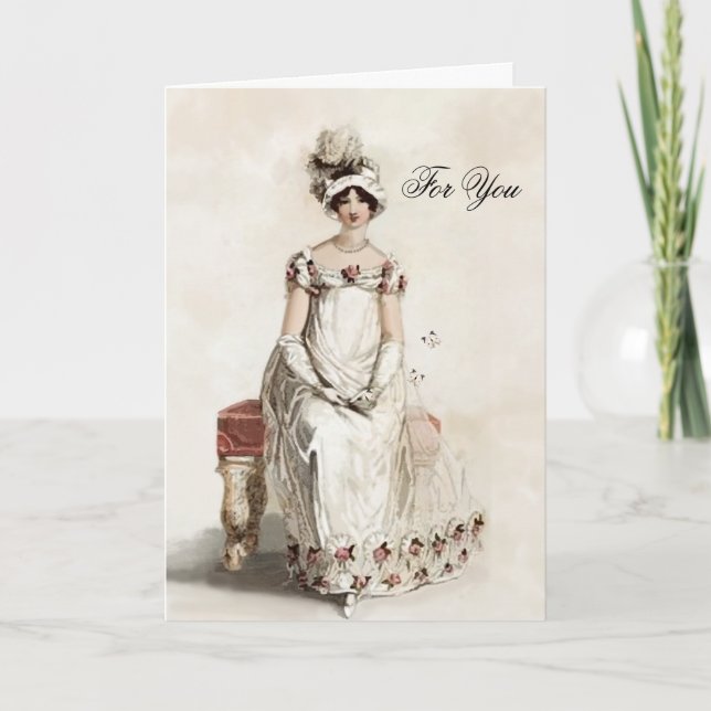 “Miss Bennet”  For You Card (Front)