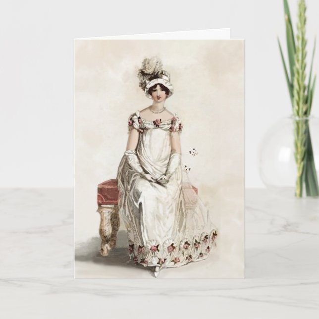 “Miss Bennet”  Thank you Card (Front)