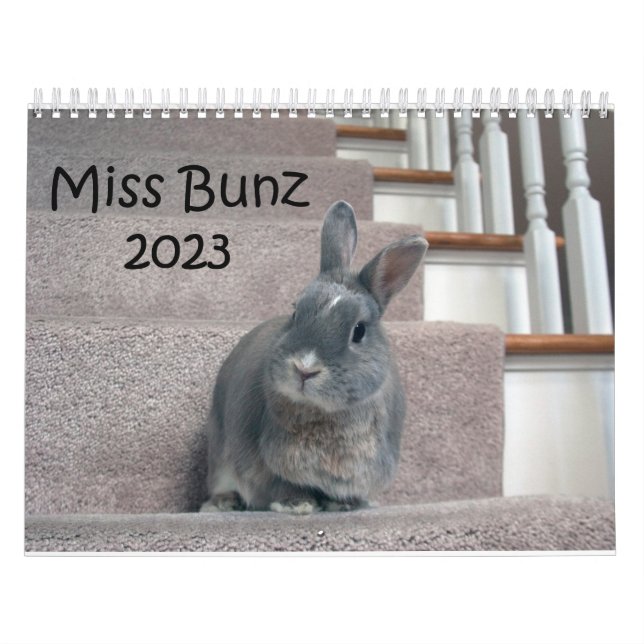 Miss Bunz 2023 Calendar (Cover)