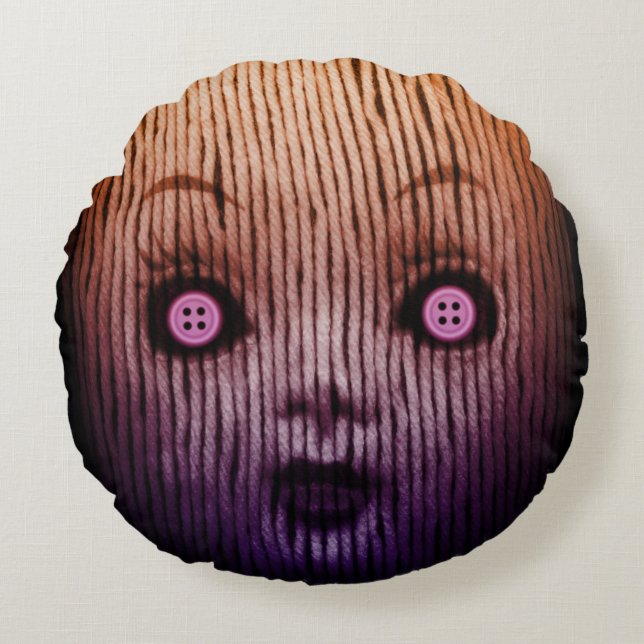Miss button 2013 round cushion (Front)