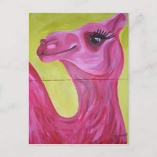 Miss Camel Postcard