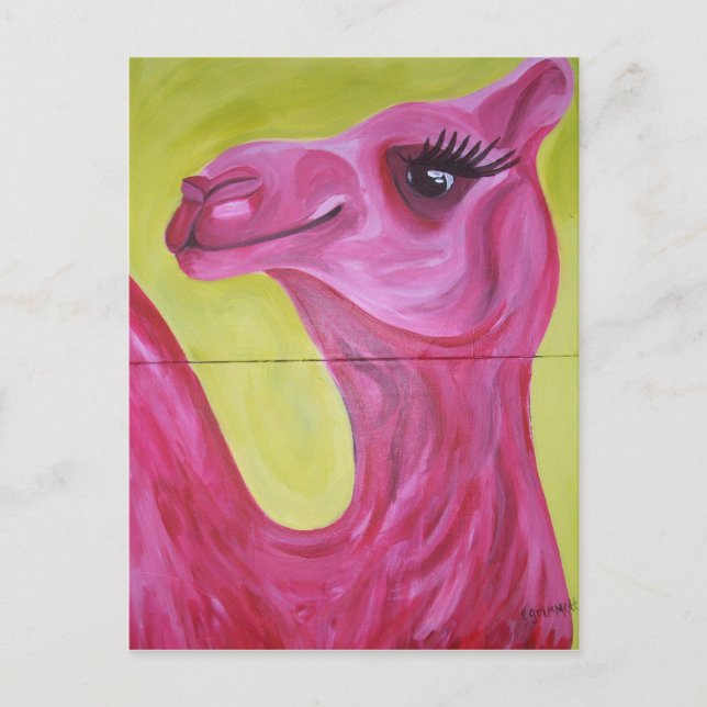 Miss Camel Postcard (Front)