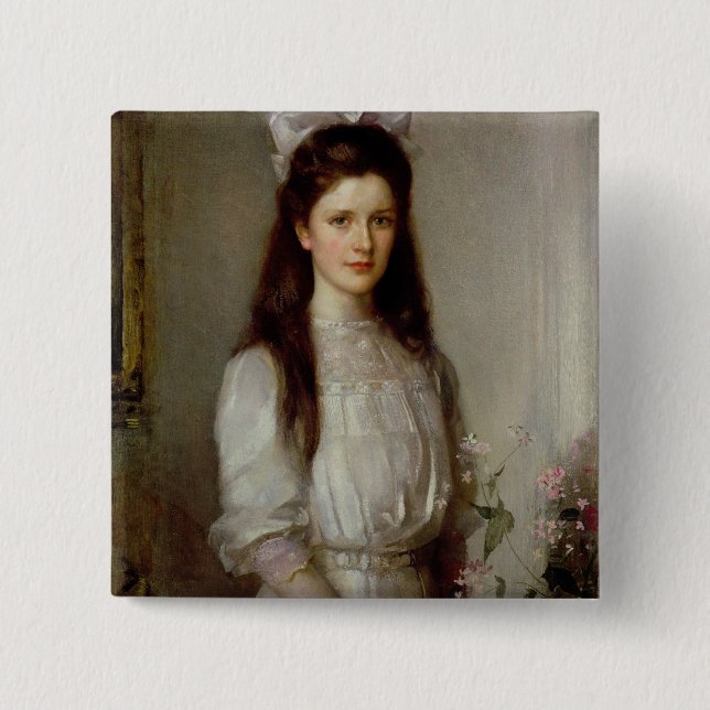 Miss Christian Elspeth Mallock 15 Cm Square Badge (Front)