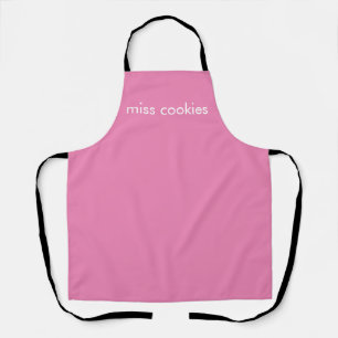 miss cookies - pink - cakes apron