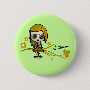 "Miss Cosmopolitan" Button