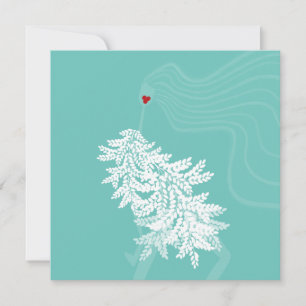 Miss Dolly Divine Fashion Illustration Art Card