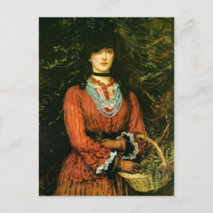 Miss Eveleen Tennant by John Everett Millais Postcard