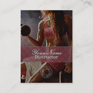 Miss Fitness IV - Business Card