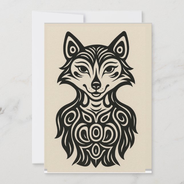 Miss Furry Invitation (Front)