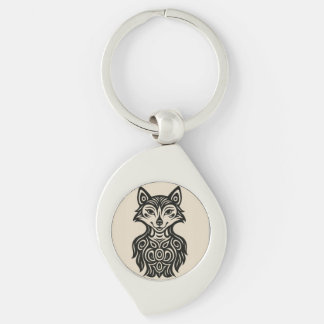 Miss Furry Key Ring