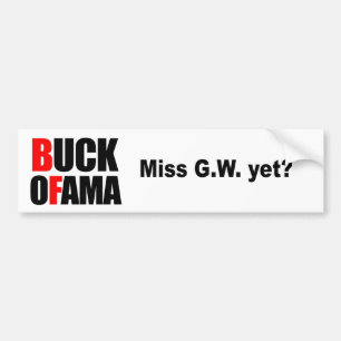 Miss G.W. yet Bumper Sticker