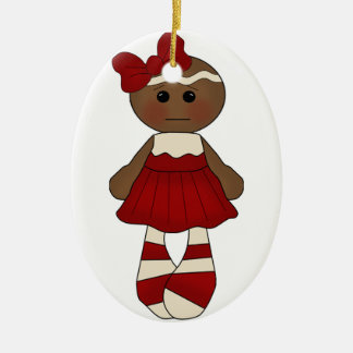 Miss Ginger Ornament *Oval #1*