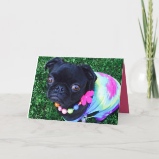 Miss Harley Greeting Card