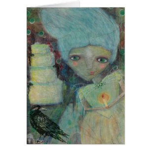 Miss Haversham Blank Card