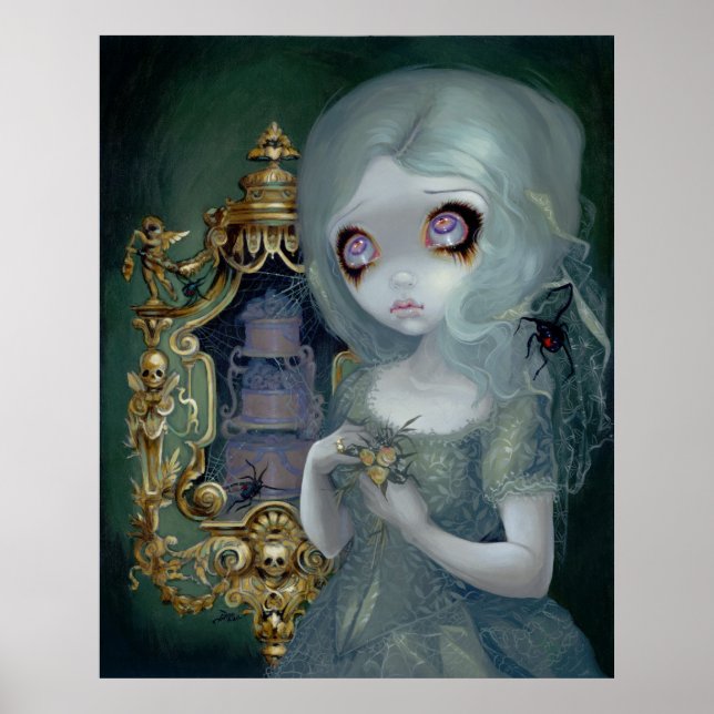 Miss Havisham ART PRINT Gothic Bride (Front)