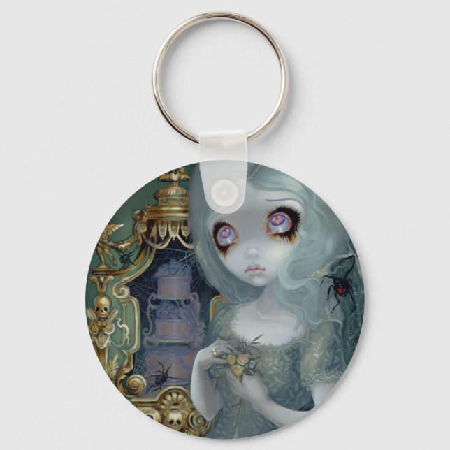 "Miss Havisham" Keychain (Front)