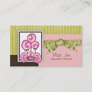 Miss. Jen Just Lolli Business Cards