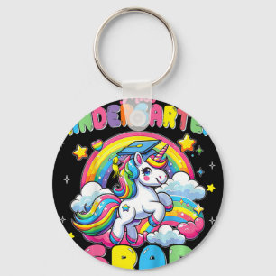Miss Kindergarten Grad Unicorn Last Day Of School  Key Ring