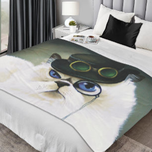 Miss. Kitty Bartholomew Fleece Blanket