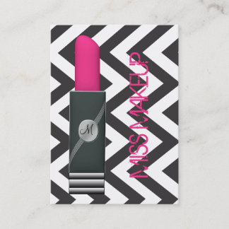 Miss Makeup Pink 2 Business Card