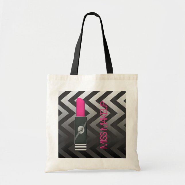 Miss Makeup Pink 2 Tote Bag (Front)