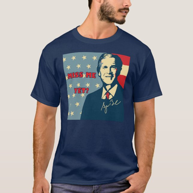 MISS ME YET Dark TShirt (Front)