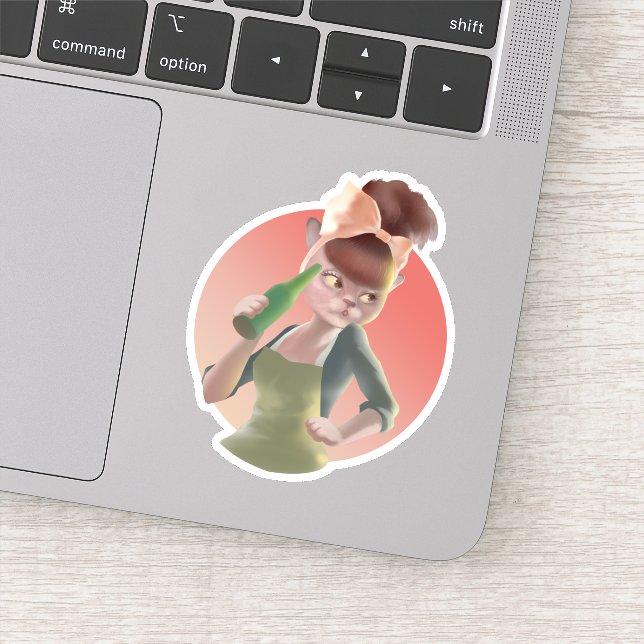 Miss Meow – Late Night Bar Series (Detail)