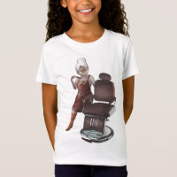 Miss Meow & Smile Pup: Barber Shop Breeze Art