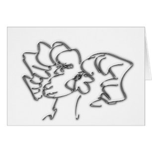 Miss Ms Mrs Silver Aries Birthday Greeting Card