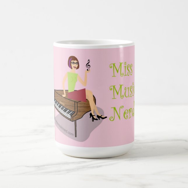 Miss Music Nerd Mug (Center)