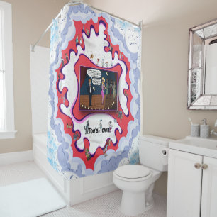 Miss Nomer Literal Wordplay Humor Shower Curtain