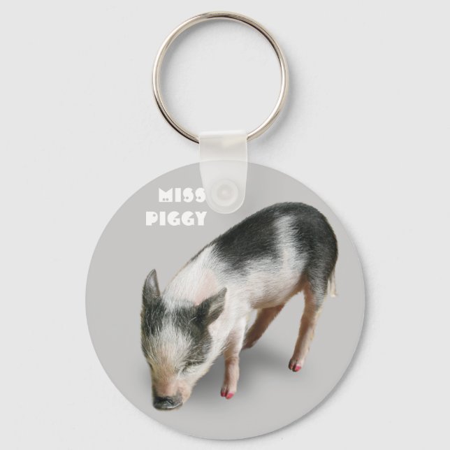 Miss Piggy Keychain (Front)