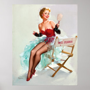 Miss Pin Up Poster