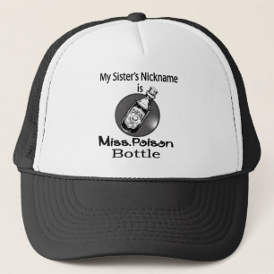 Miss. Poison Bottle By Chennai Indipup Trucker Hat