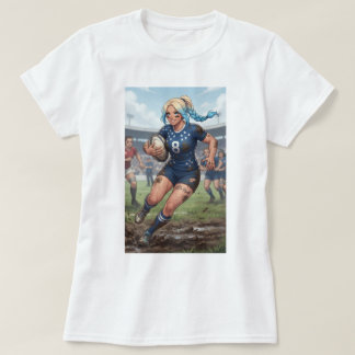 Miss Rugby Player T-Shirt