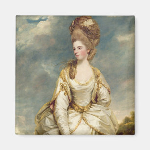 Miss Sarah Campbell, 1777-78 (oil on canvas) Magnet