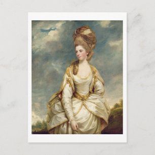 Miss Sarah Campbell, 1777-78 (oil on canvas) Postcard