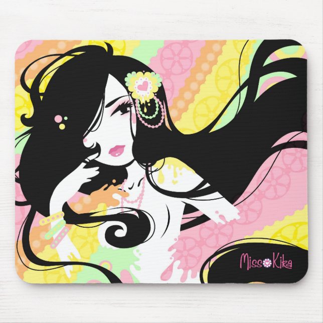 Miss Sherbet Mouse Pad (Front)