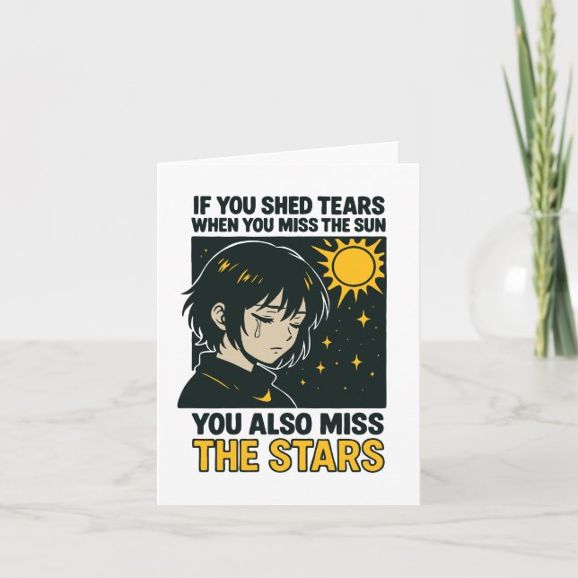 Miss the stars invitation (Front)