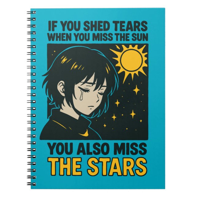 Miss the stars notebook (Front)