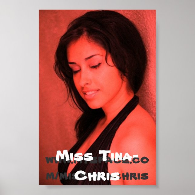 Miss Tina-Chris Poster (Front)