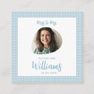 Miss to Mrs Future Mrs Modern Boho Enclosure Card