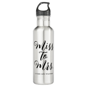 Miss to Mrs Modern Bridal Shower 710 Ml Water Bottle